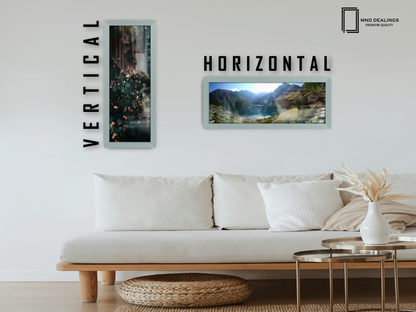 ( 50 x 100 CM ) / 40 x 20 Inch | Certificate Frames - MDF
 -  [ Silver ]