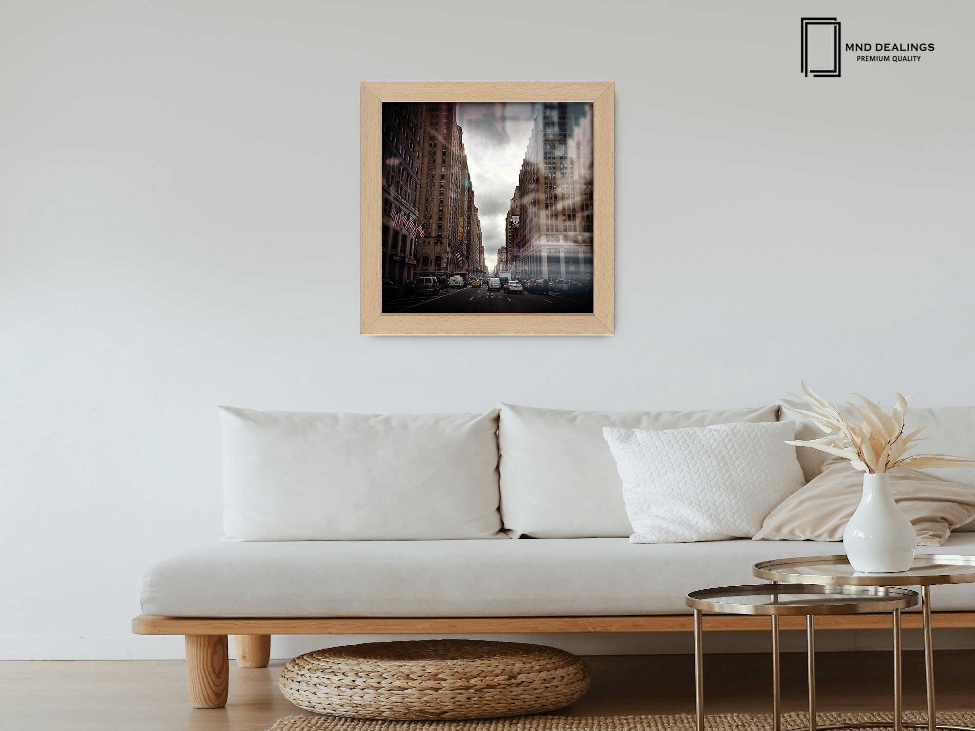 ( 50 x 50 CM ) / 20 x 20 Inch  |  Picture Frames - MDF
 -  [ Beech ]