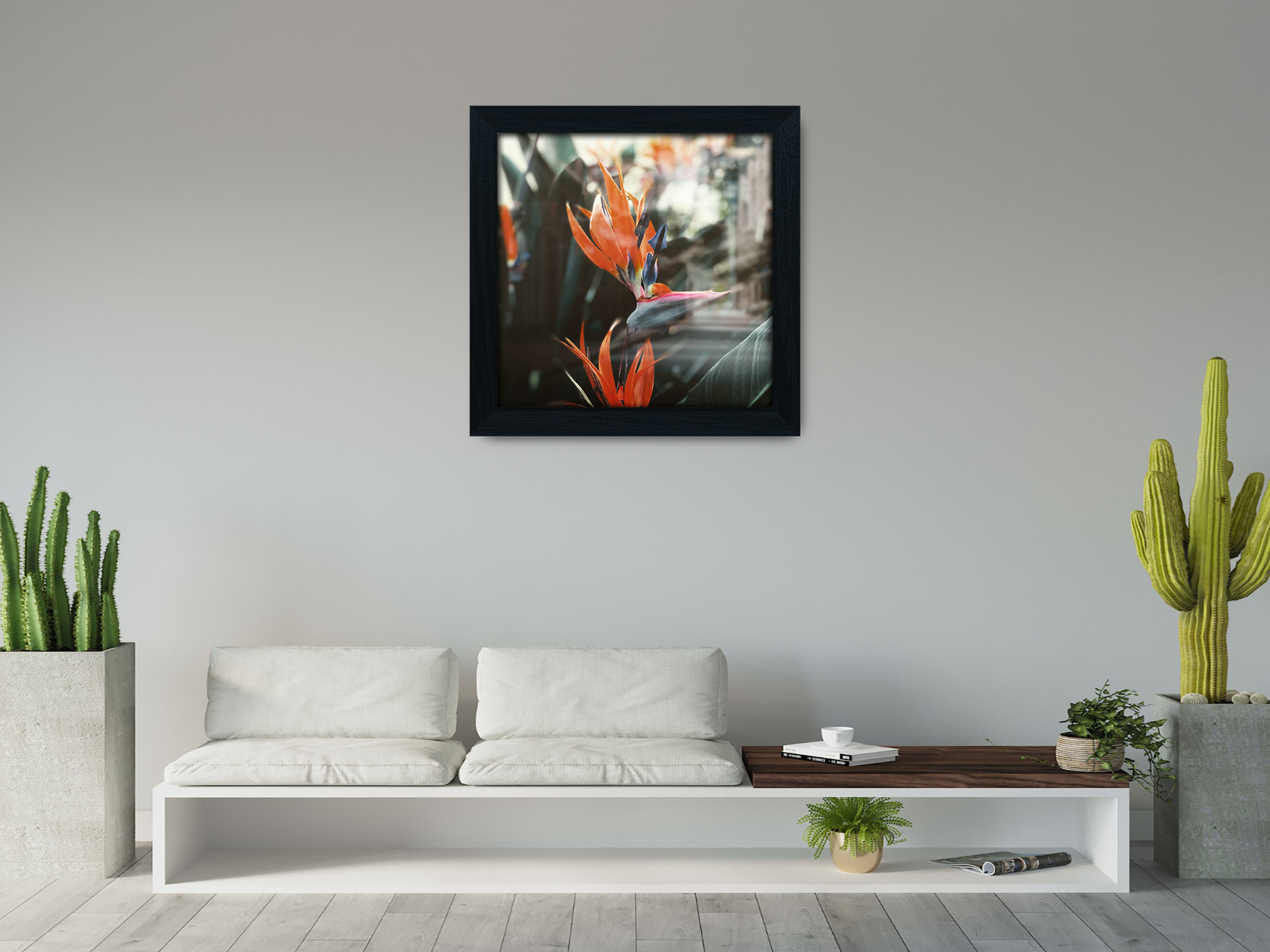 ( 50 x 50 CM ) / 20 x 20 Inch  |  Photo Frames - MDF
 -  [ Black ]