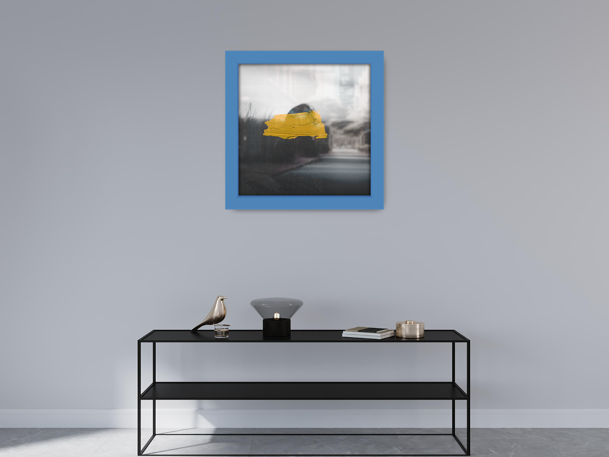 ( 50 x 50 CM ) / 20 x 20 Inch  |  Photo Frames - MDF
 -  [ Blue ]