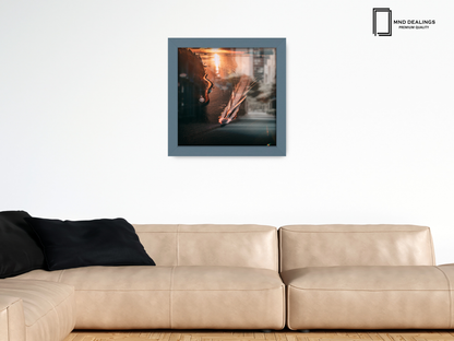 ( 50 x 50 CM ) / 20 x 20 Inch  |  Frames - MDF
 -  [ Dark Grey ]