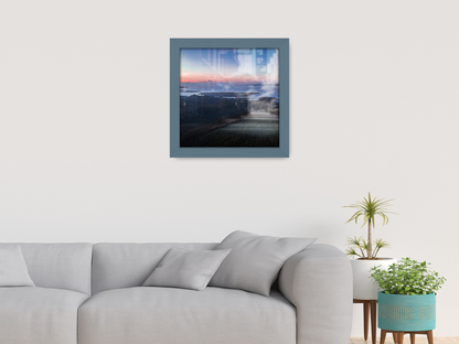 ( 50 x 50 CM ) / 20 x 20 Inch  |  Frames - MDF
 -  [ Dark Grey ]