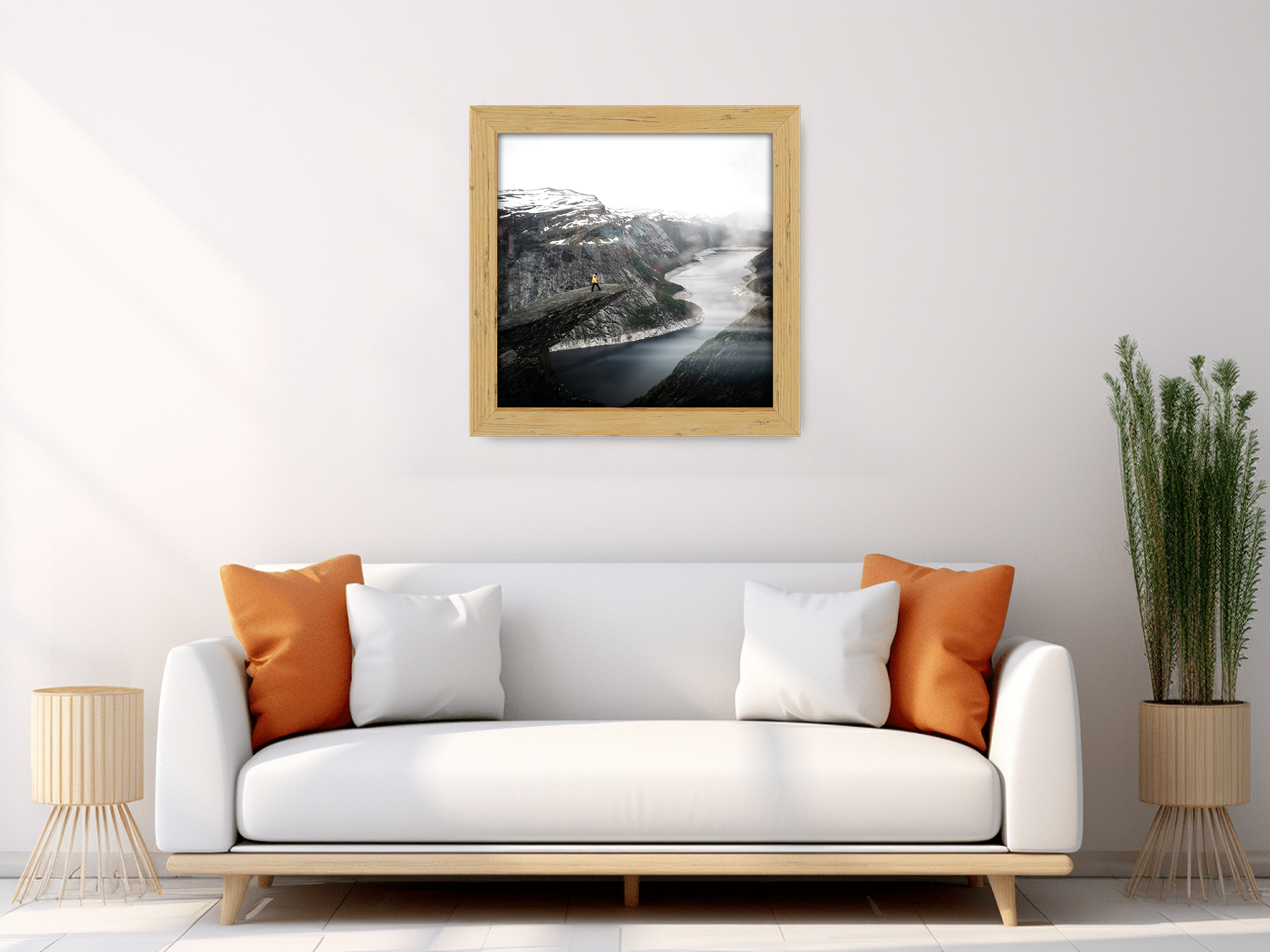 ( 50 x 50 CM ) / 20 x 20 Inch  |  Certificate Frames - MDF
 -  [ Pine ]