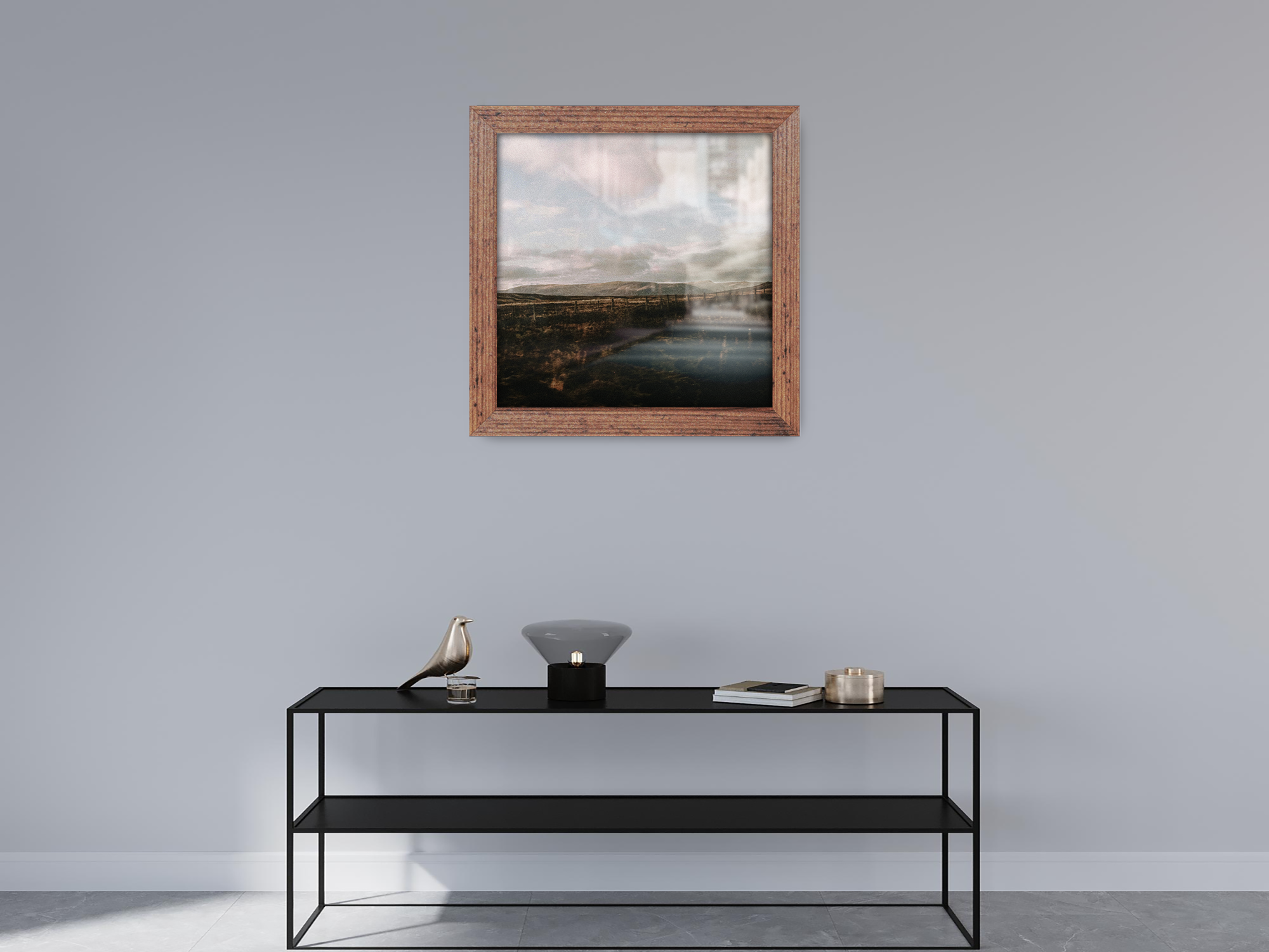 ( 50 x 50 CM ) / 20 x 20 Inch  |  Frames - MDF
 -  [ Rustic ]