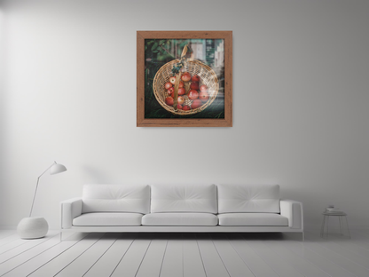 ( 50 x 50 CM ) / 20 x 20 Inch  |  Art Frames - MDF
 -  [ Walnut ]