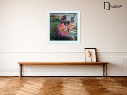 ( 50 x 50 CM ) / 20 x 20 Inch  |  Poster Frames - MDF
 -  [ White ]