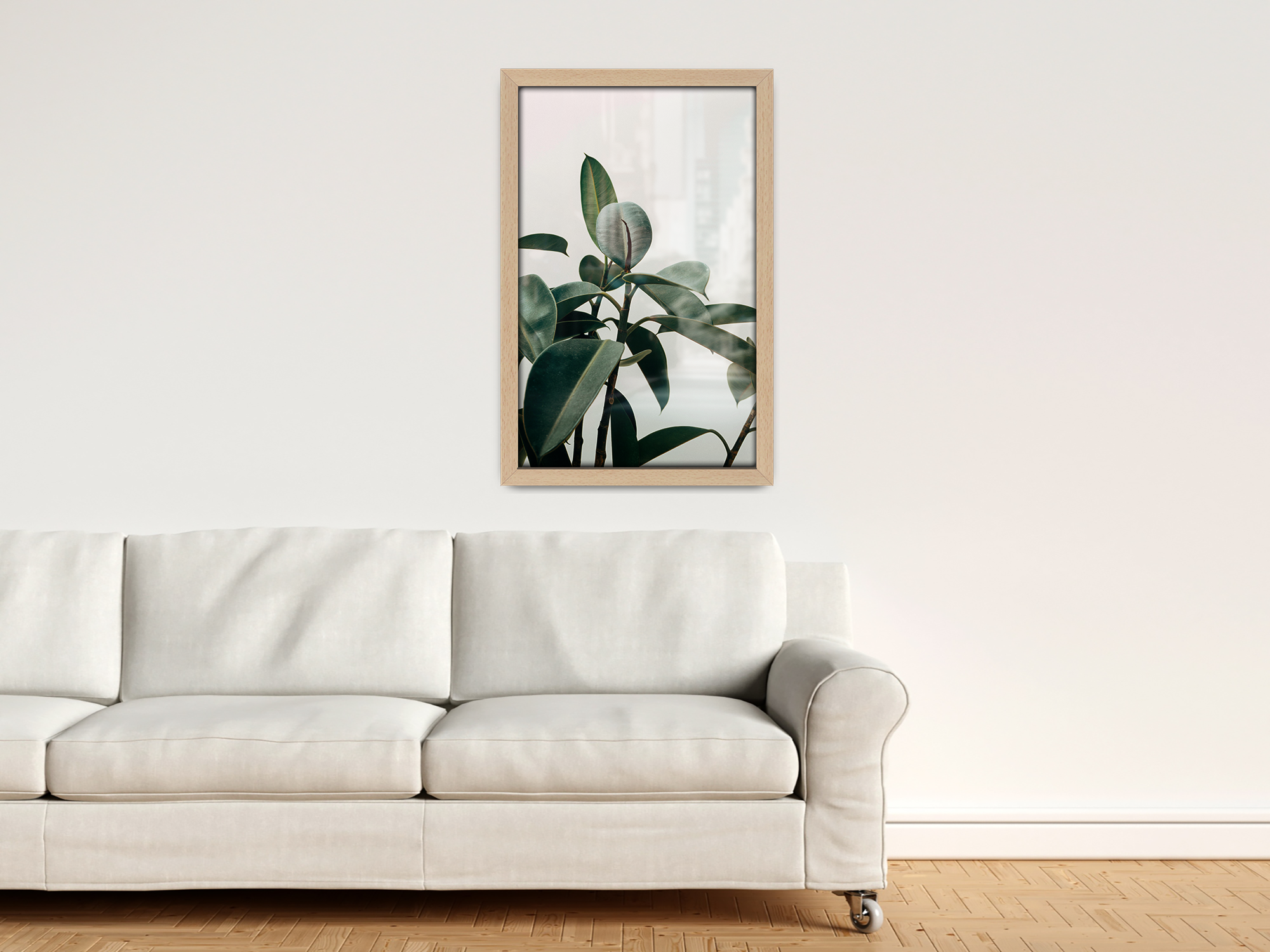 ( 50 x 60 CM ) / 24 x 20 Inch  |  Art Frames - MDF
 -  [ Beech ]