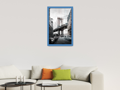 ( 50 x 60 CM ) / 24 x 20 Inch  |  Poster Frames - MDF
 -  [ Blue ]