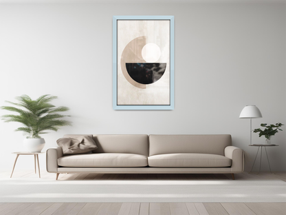 ( 50 x 60 CM ) / 24 x 20 Inch  |  Art Frames - MDF
 -  [ Light Grey ]