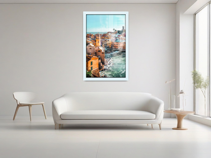 ( 50 x 60 CM ) / 24 x 20 Inch  |  Frames - MDF
 -  [ White ]