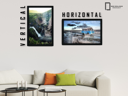 ( 50 x 70 CM ) / 28 x 20 Inch Display Frame - MDF