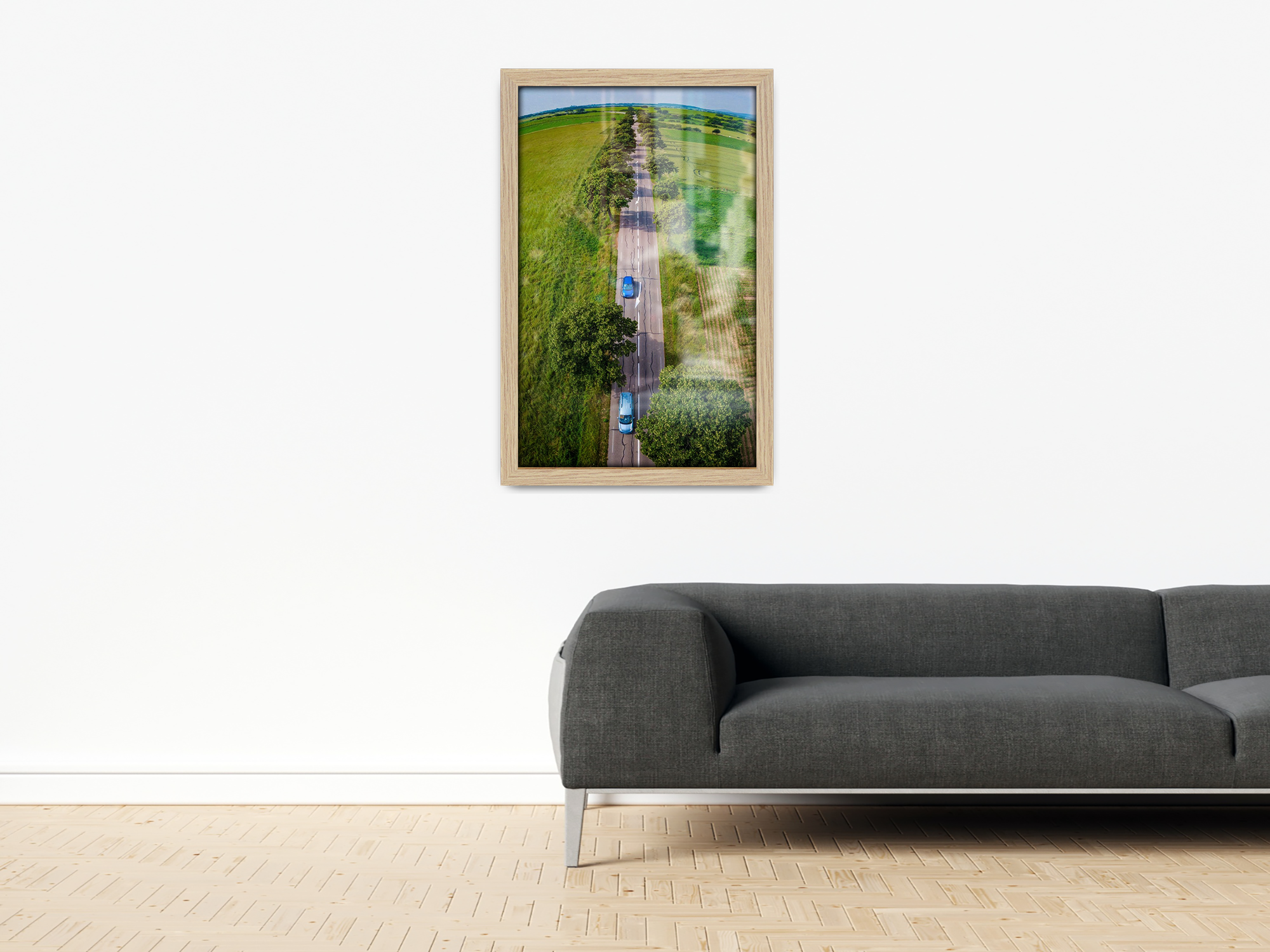 ( 50 x 70 CM ) / 28 x 20 Inch  |  Certificate Frames - MDF
 -  [ Oak ]