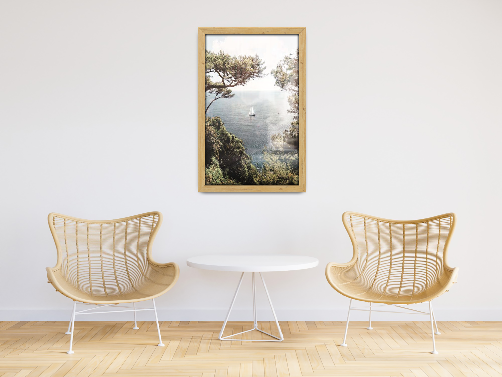 ( 50 x 70 CM ) / 28 x 20 Inch  |  Art Frames - MDF
 -  [ Pine ]