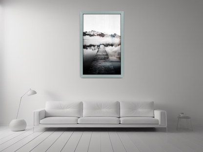 ( 50 x 70 CM ) / 28 x 20 Inch  |  Photo Frames - MDF
 -  [ Silver ]