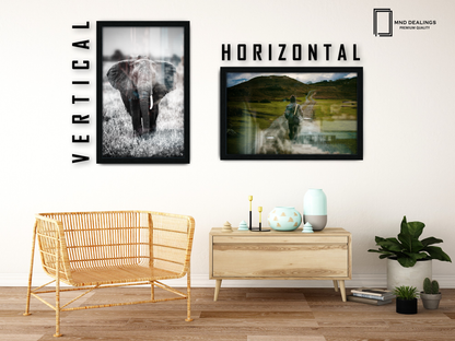 ( 51 x 76 CM ) / 30 x 20 Inch  |  Photo Frames - MDF
 -  [ Black ]