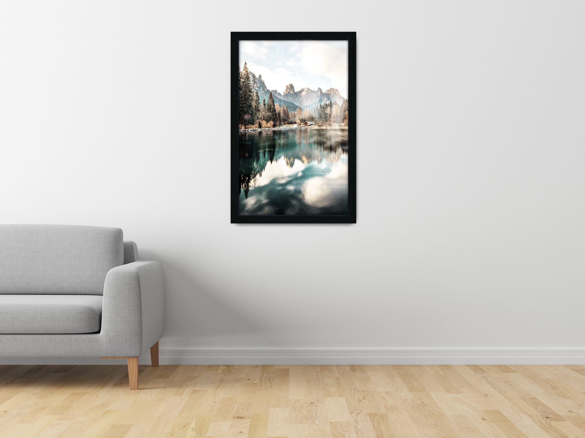 ( 51 x 76 CM ) / 30 x 20 Inch  |  Photo Frames - MDF
 -  [ Black ]