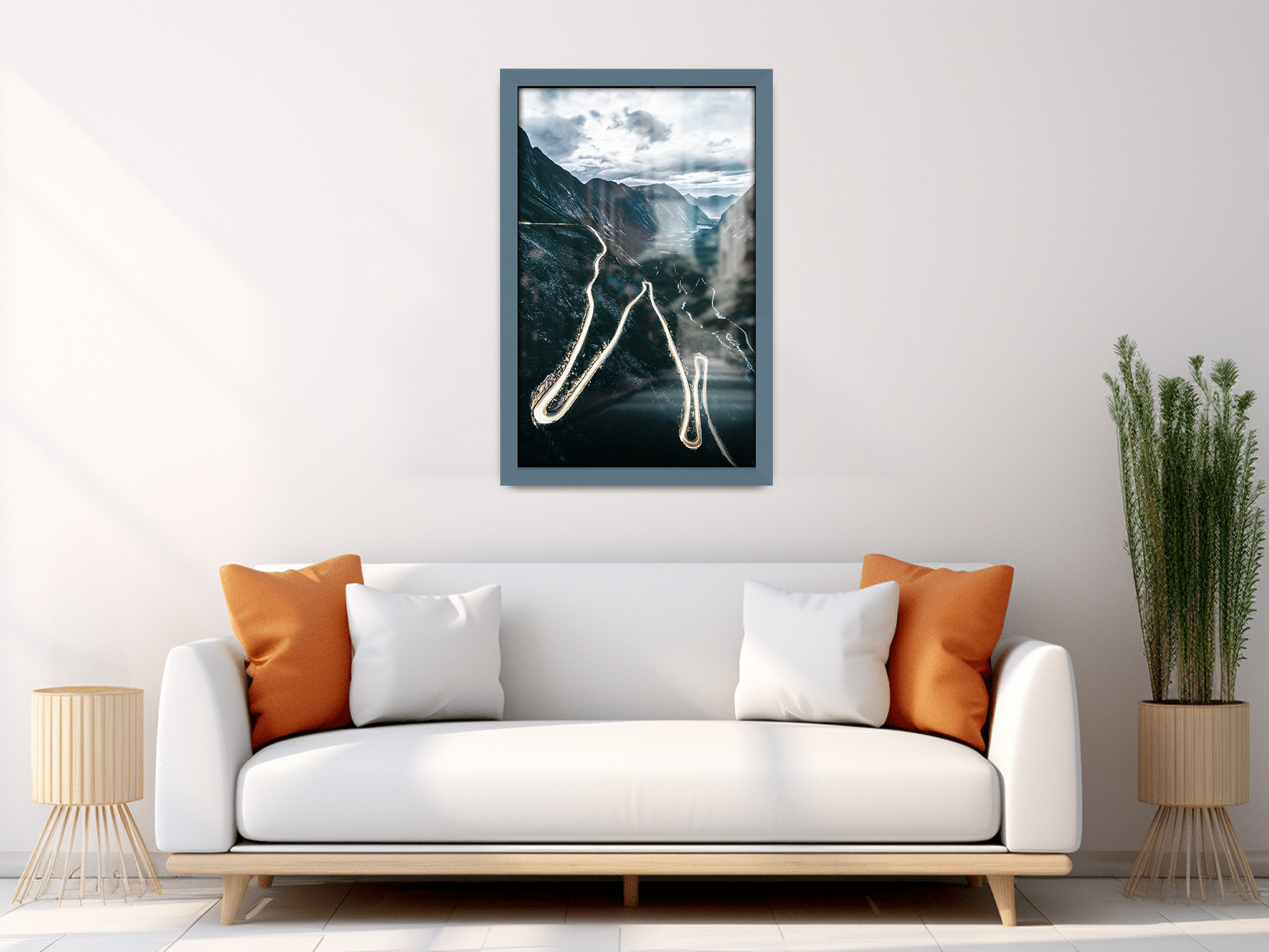 ( 51 x 76 CM ) / 30 x 20 Inch  |  Display Frame - MDF
 -  [ Dark Grey ]