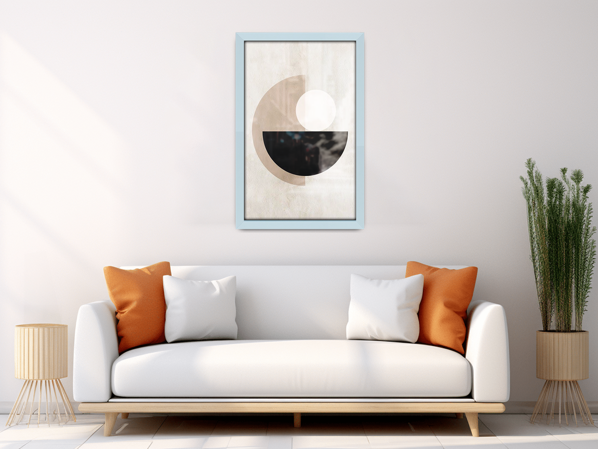 ( 51 x 76 CM ) / 30 x 20 Inch  |  Poster Frames - MDF
 -  [ Light Grey ]