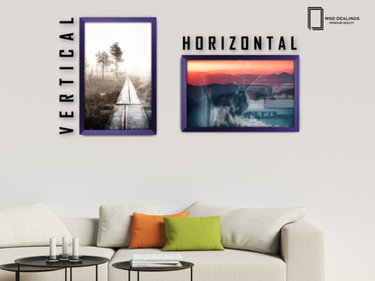 ( 51 x 76 CM ) / 30 x 20 Inch  |  Certificate Frames - MDF
 -  [ Purple ]