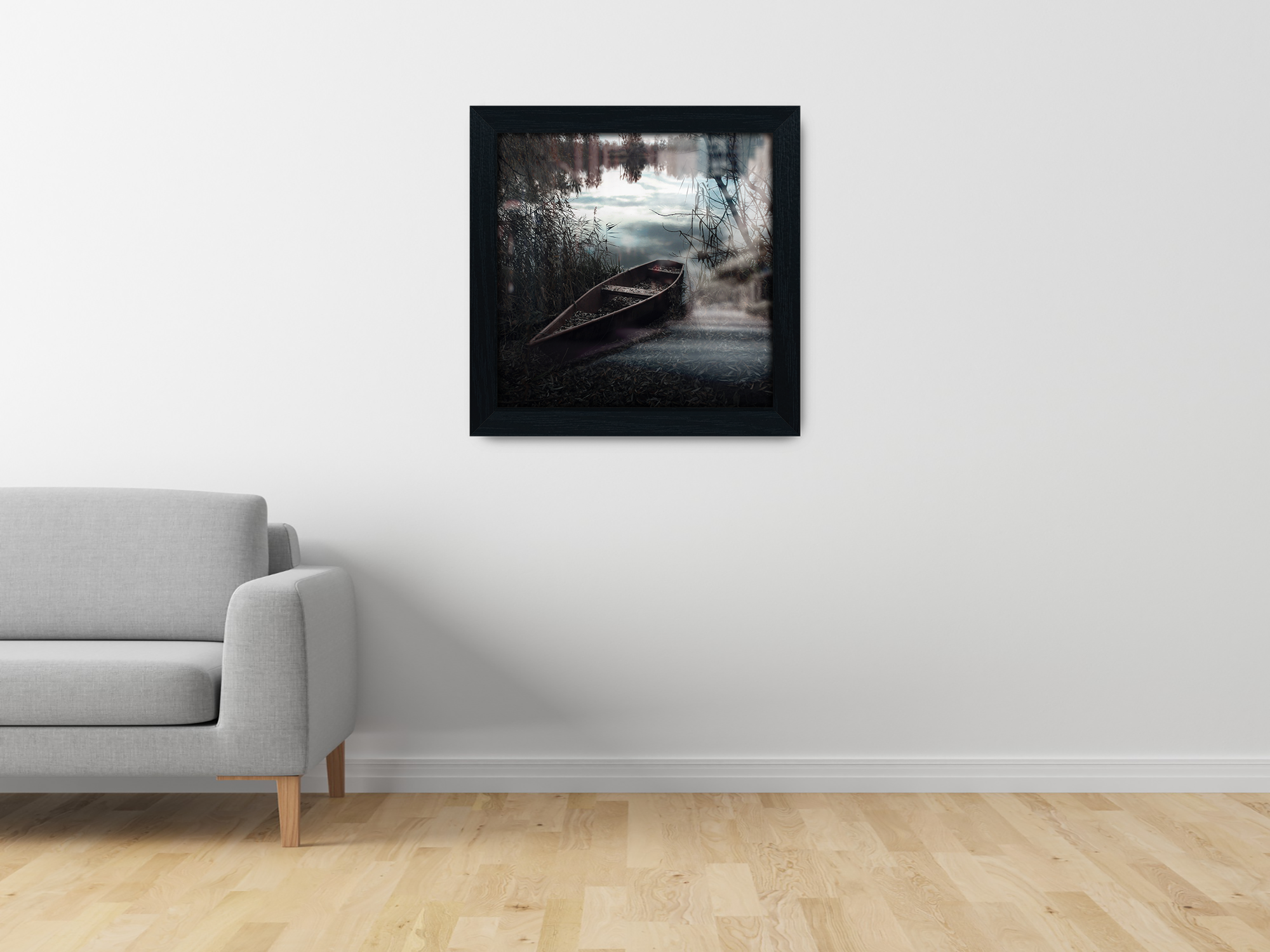 ( 55 x 55 CM ) / 22 x 22 Inch  |  Certificate Frames - MDF
 -  [ Black ]