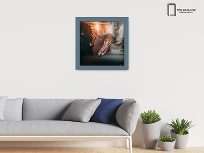 ( 55 x 55 CM ) / 22 x 22 Inch  |  Poster Frames - MDF
 -  [ Dark Grey ]