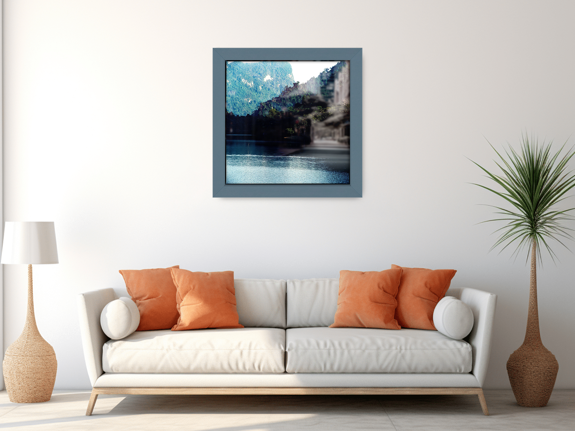 ( 55 x 55 CM ) / 22 x 22 Inch  |  Poster Frames - MDF
 -  [ Dark Grey ]