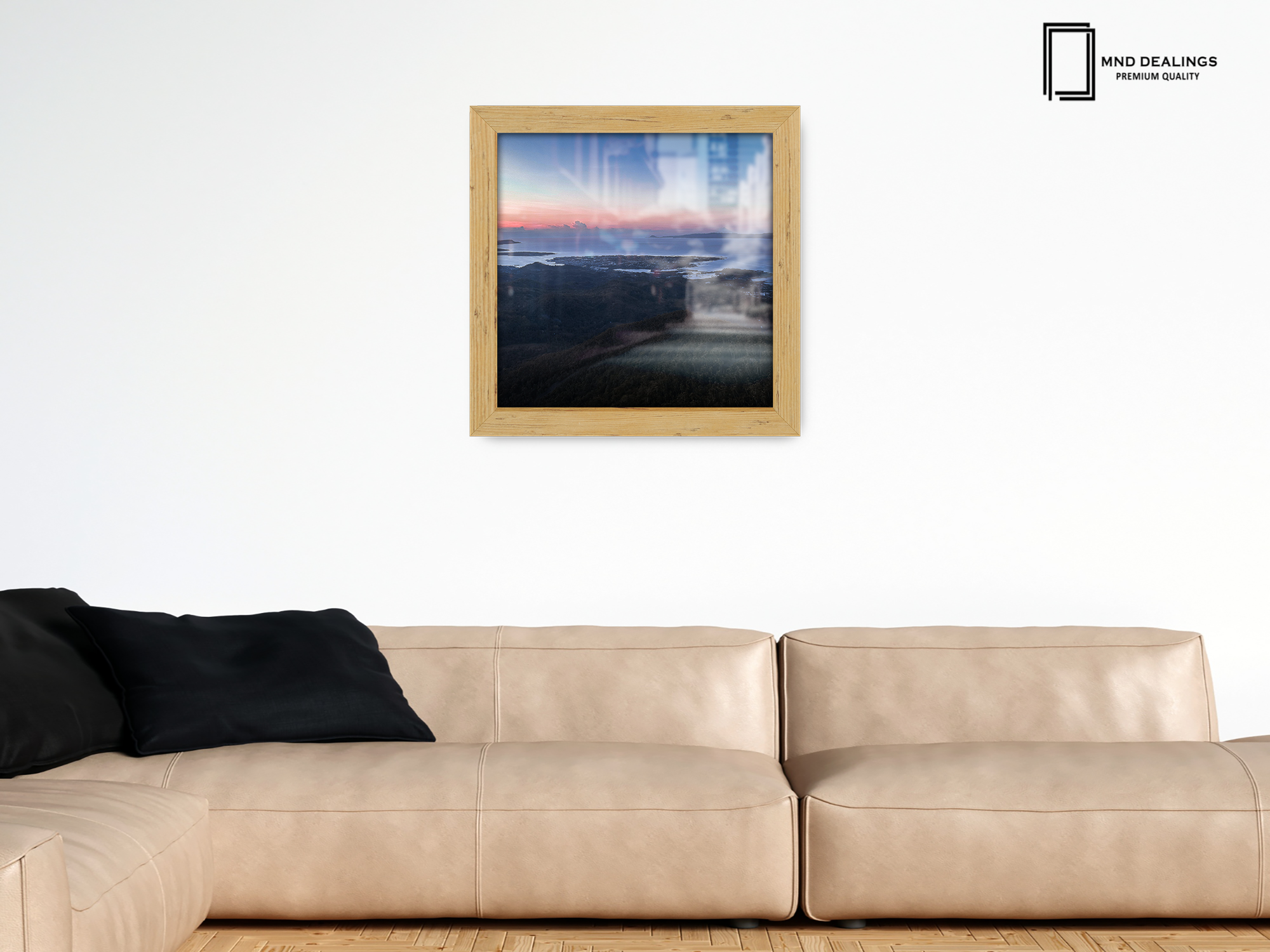 ( 55 x 55 CM ) / 22 x 22 Inch  |  Picture Frames - MDF
 -  [ Pine ]