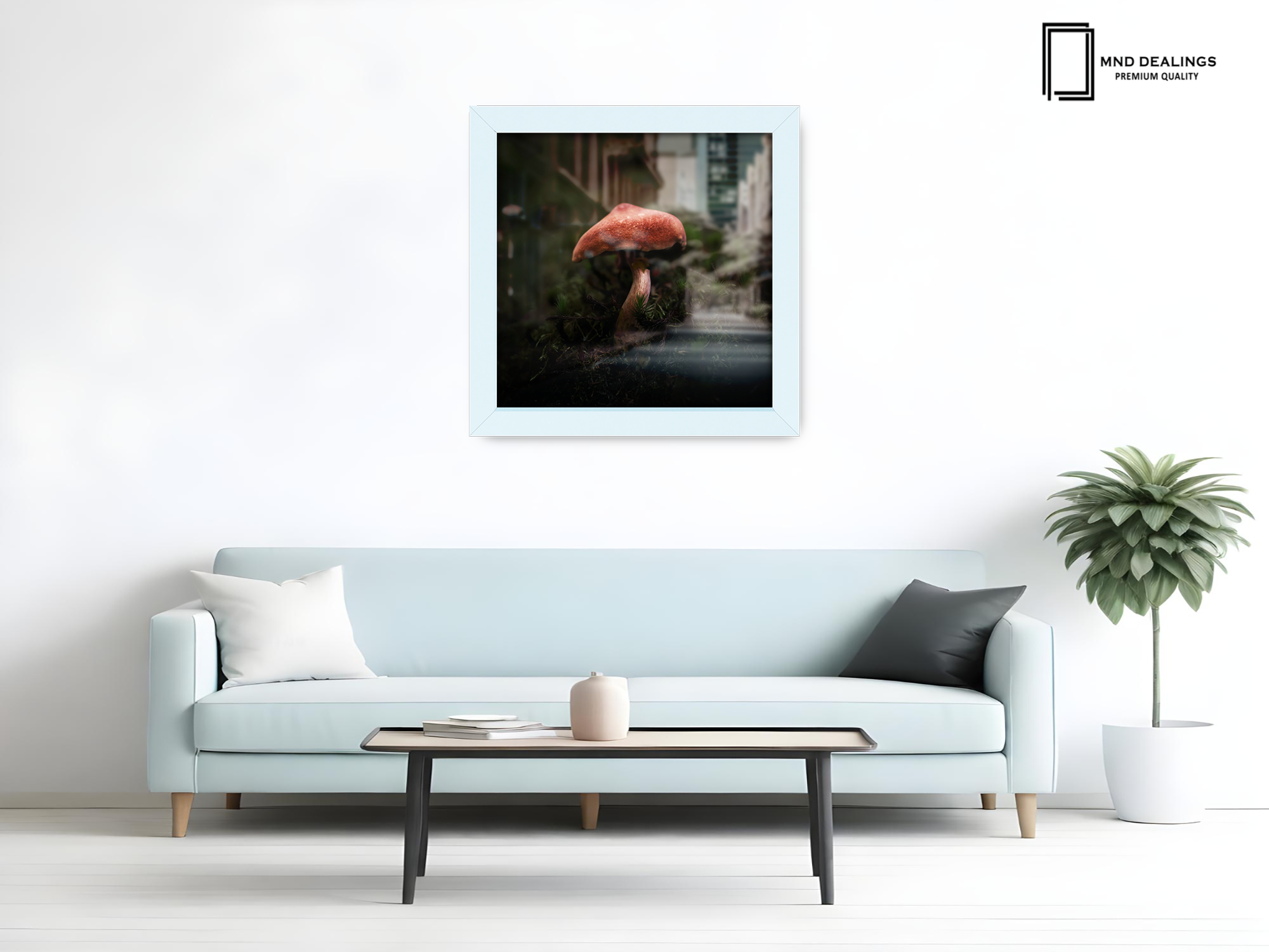 ( 55 x 55 CM ) / 22 x 22 Inch  |  Photo Frames - MDF
 -  [ White ]