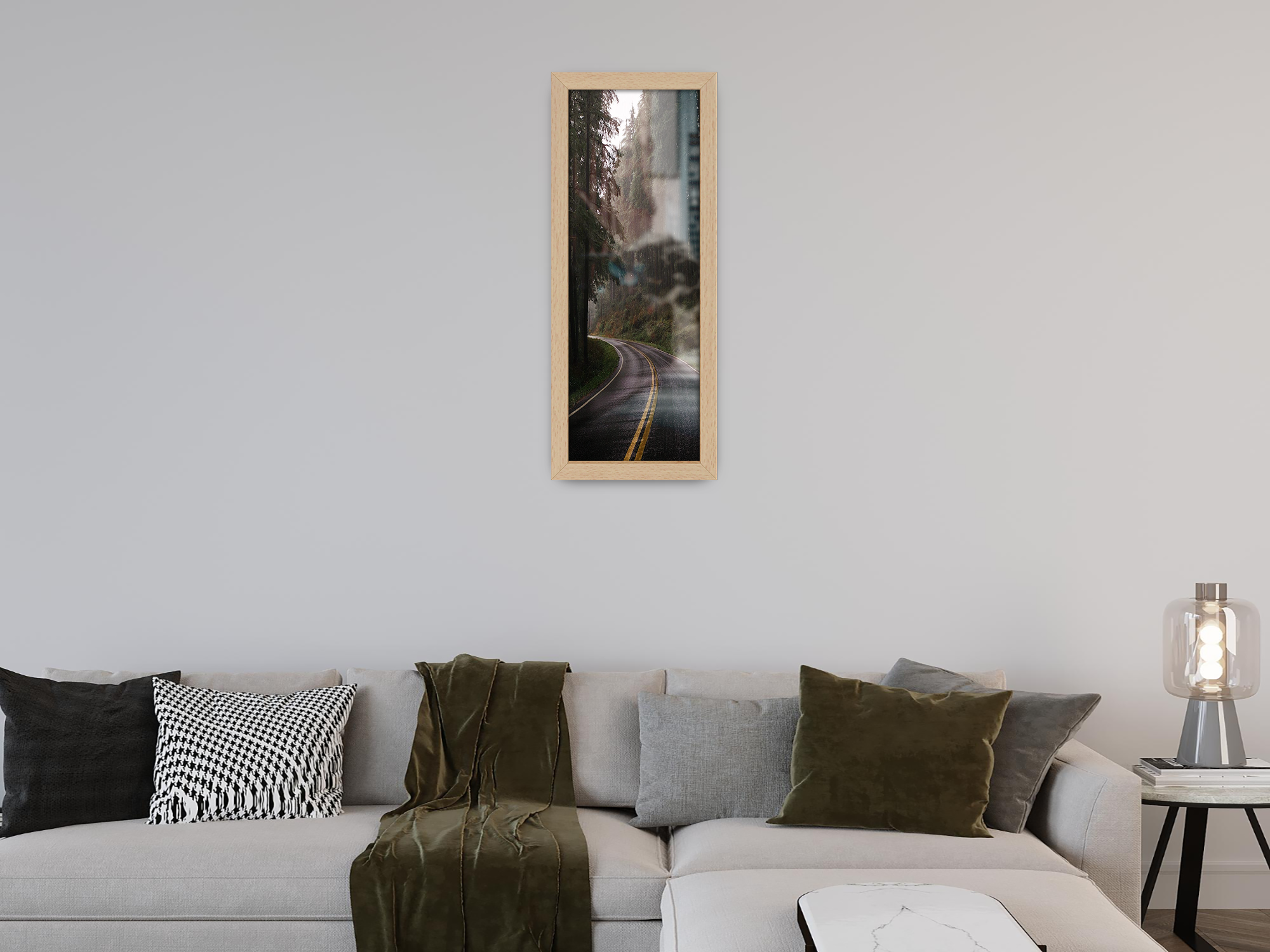 ( 60 x 30 CM ) / 24 x 12 Inch | Frames - MDF
 -  [ Beech ]
