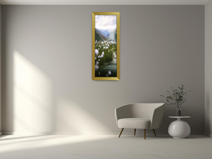 ( 60 x 30 CM ) / 24 x 12 Inch | Frames - MDF
 -  [ Gold ]