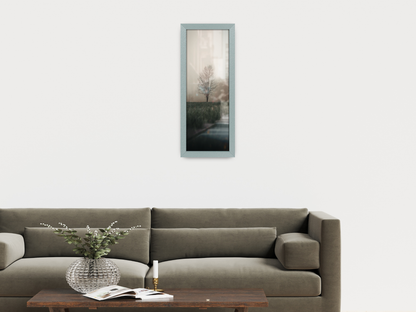 ( 60 x 30 CM ) / 24 x 12 Inch | Frames - MDF
 -  [ Silver ]