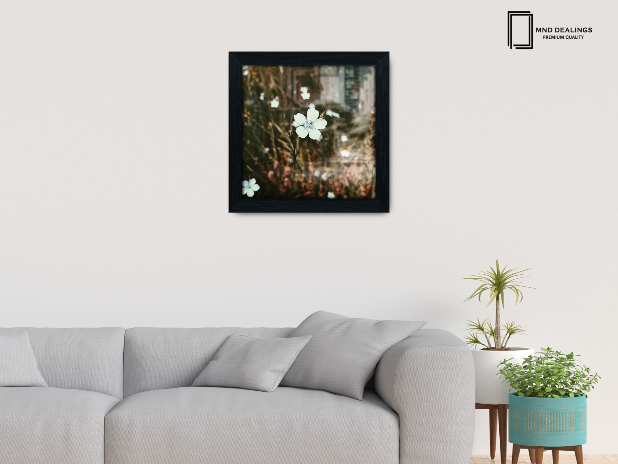( 60 x 60 CM ) / 24 x 24 Inch  |  Art Frames - MDF
 -  [ Black ]