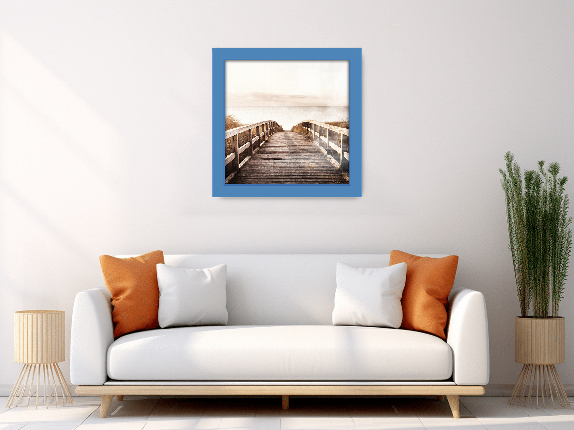 ( 60 x 60 CM ) / 24 x 24 Inch  |  Certificate Frames - MDF
 -  [ Blue ]