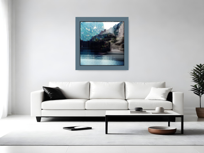 ( 60 x 60 CM ) / 24 x 24 Inch  |  Art Frames - MDF
 -  [ Dark Grey ]