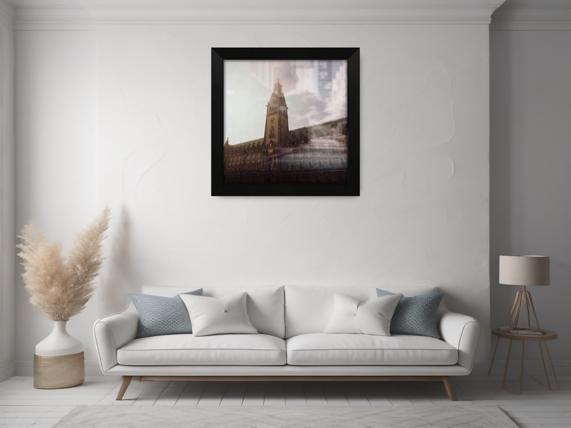( 60 x 60 CM ) / 24 x 24 Inch  |  Frames - MDF
 -  [ Matt Black ]