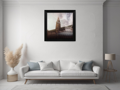 ( 60 x 60 CM ) / 24 x 24 Inch  |  Frames - MDF
 -  [ Matt Black ]