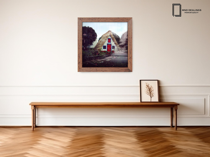 ( 60 x 60 CM ) / 24 x 24 Inch  |  Frames - MDF
 -  [ Rustic ]