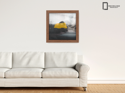 ( 60 x 60 CM ) / 24 x 24 Inch  |  Poster Frames - MDF
 -  [ Walnut ]