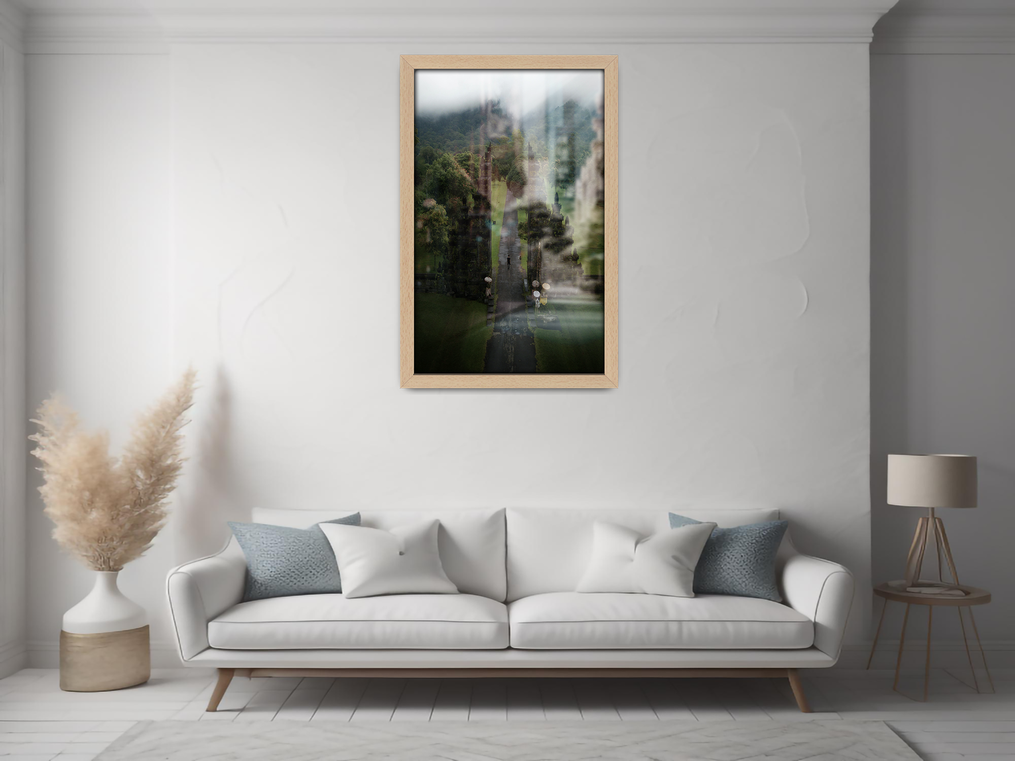 ( 60 x 70 CM ) / 28 x 24 Inch  |  Art Frames - MDF
 -  [ Beech ]
