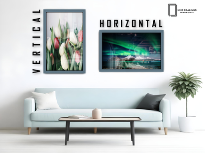( 60 x 70 CM ) / 28 x 24 Inch  |  Certificate Frames - MDF
 -  [ Dark Grey ]