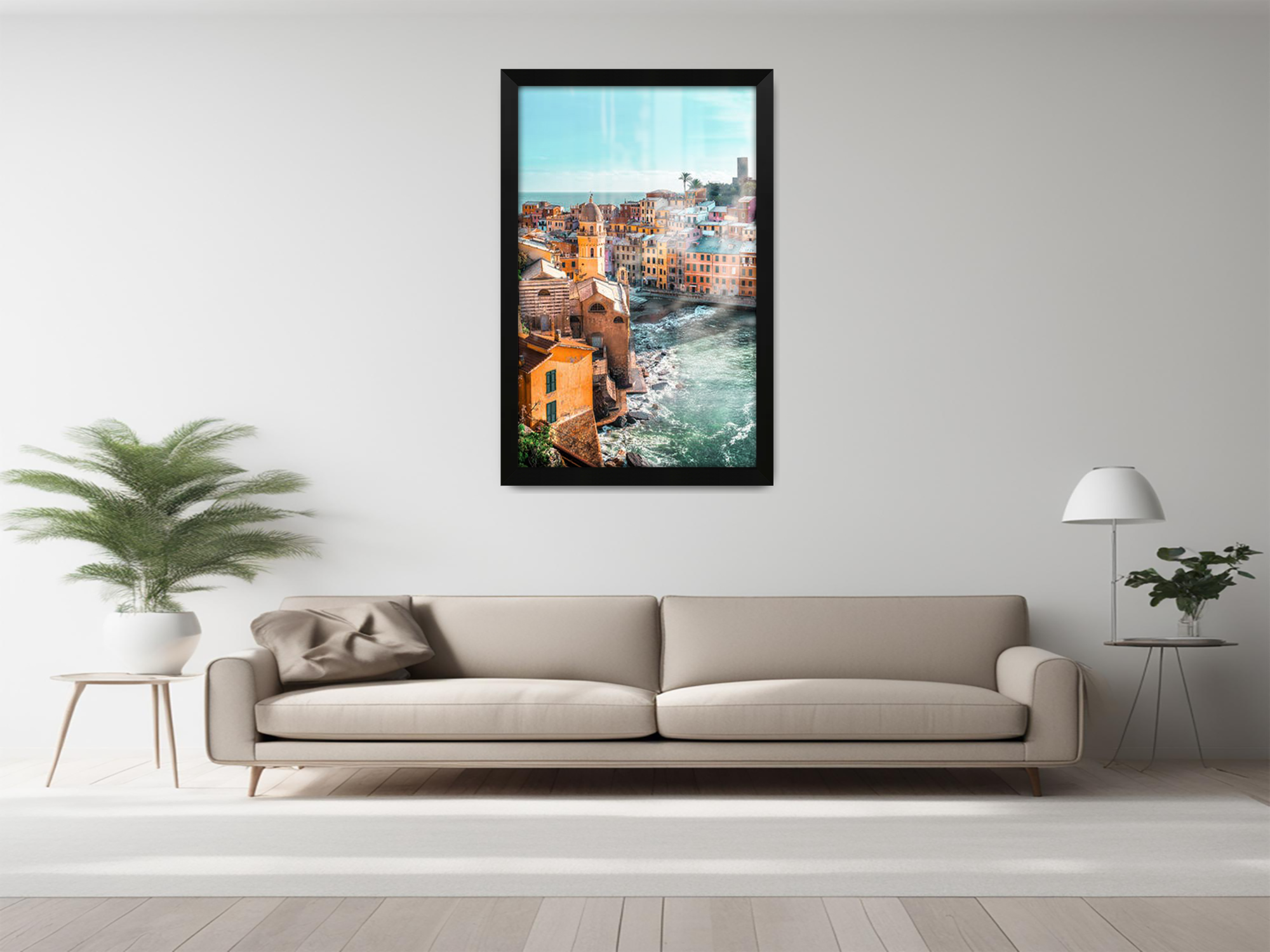 ( 60 x 70 CM ) / 28 x 24 Inch  |  Frames - MDF
 -  [ Matt Black ]