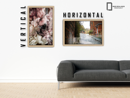 ( 60 x 70 CM ) / 28 x 24 Inch  |  Art Frames - MDF
 -  [ Oak ]