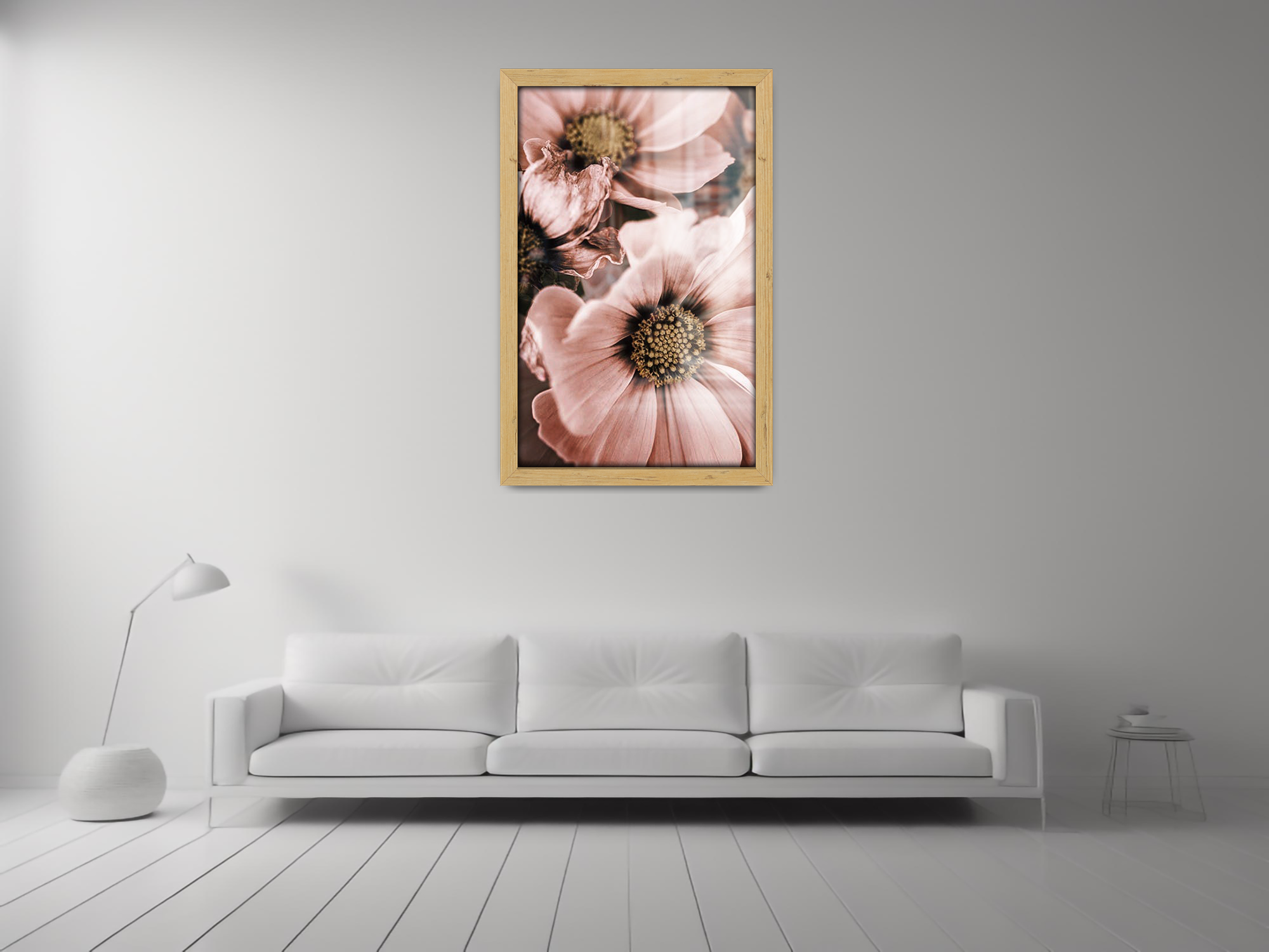 ( 60 x 70 CM ) / 28 x 24 Inch  |  Frames - MDF
 -  [ Pine ]