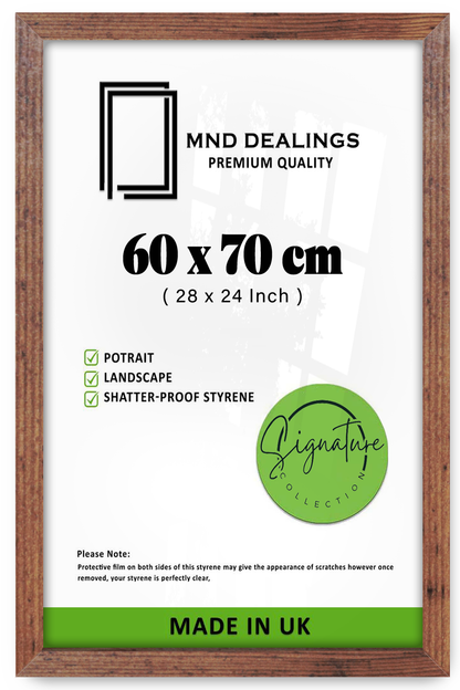 ( 60 x 70 CM ) / 28 x 24 Inch Poster Frames - MDF