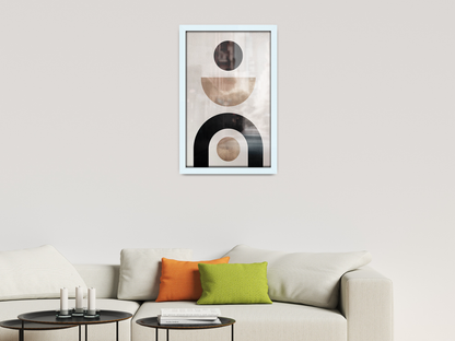 ( 60 x 70 CM ) / 28 x 24 Inch  |  Picture Frames - MDF
 -  [ White ]