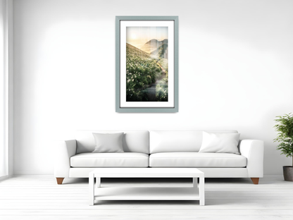 ( 60 x 70 cm ) / 28 x 24 Inch with 60 x 50 cm White Mount Frames - MDF