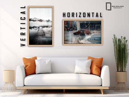 ( 60 x 80 CM ) / 32x 24 Inch  |  Certificate Frames - MDF
 -  [ Beech ]