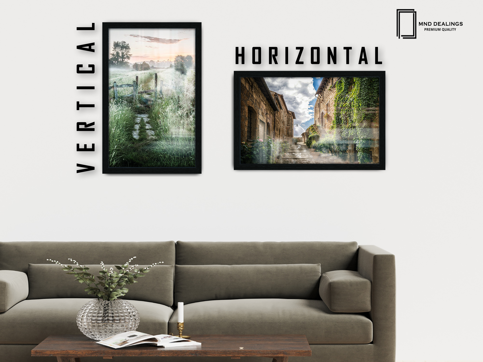 ( 60 x 80 CM ) / 32x 24 Inch  |  Certificate Frames - MDF
 -  [ Black ]