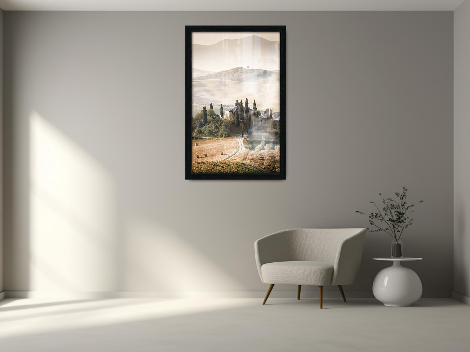 ( 60 x 80 CM ) / 32x 24 Inch  |  Certificate Frames - MDF
 -  [ Black ]