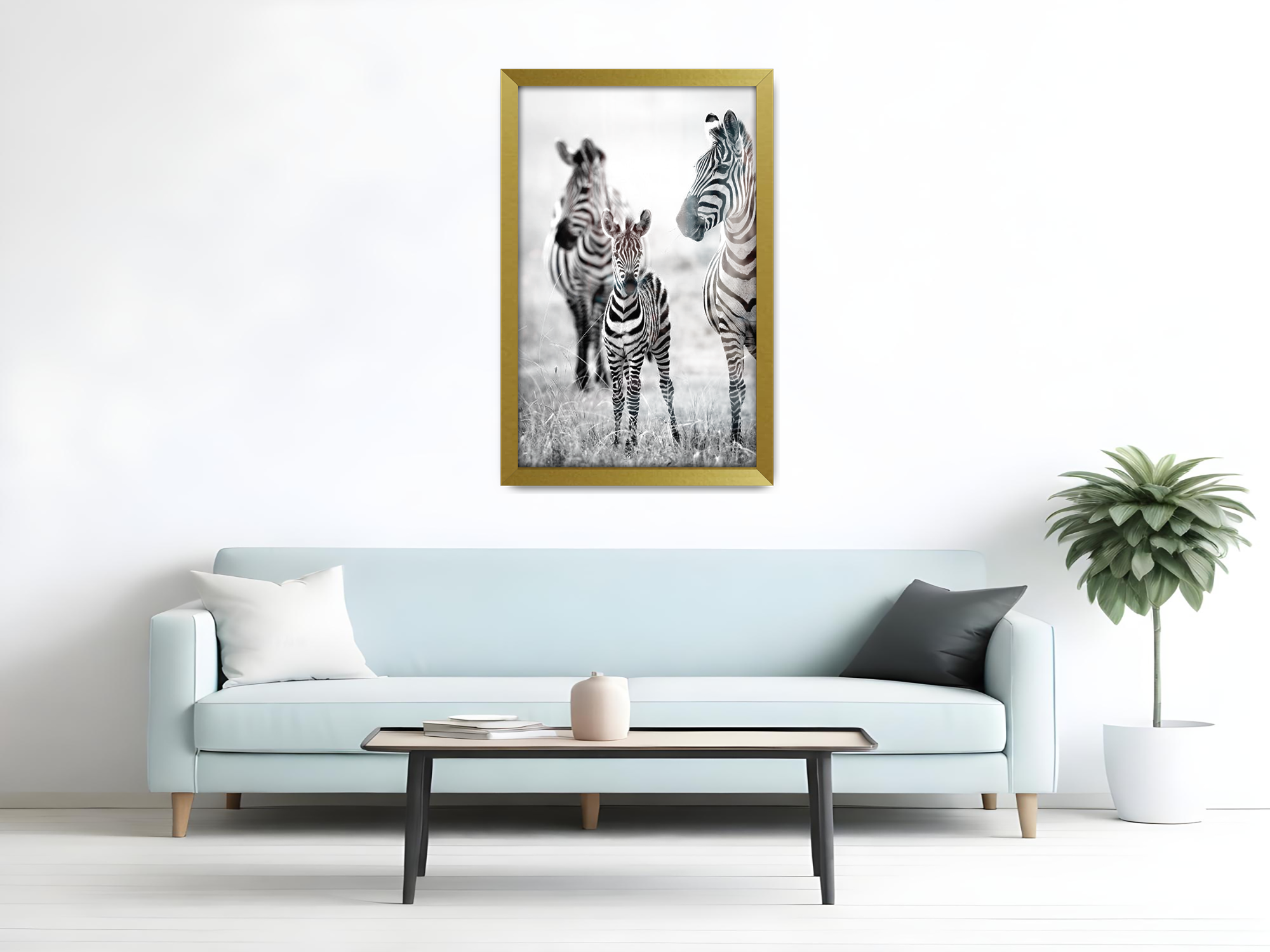 ( 60 x 80 CM ) / 32x 24 Inch  |  Photo Frames - MDF
 -  [ Gold ]